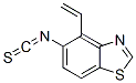Benzothiazole, 4-ethenyl-5-isothiocyanato- (9CI) CAS#: 208458-73-5