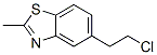 Benzothiazole, 5-(2-chloroethyl)-2-methyl- (8CI) CAS#: 22240-44-4