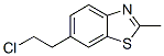 Benzothiazole, 6-(2-chloroethyl)-2-methyl- (8CI) CAS#: 22240-45-5
