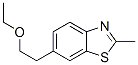Benzothiazole, 6-(2-ethoxyethyl)-2-methyl- (7CI,8CI) CAS#: 1439-74-3