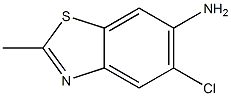 Benzothiazole, 6-amino-5-chloro-2-methyl- (6CI) CAS#: 101253-50-3