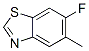 Benzothiazole, 6-fluoro-5-methyl- (9CI) CAS#: 214855-13-7