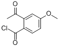Benzoyl chloride, 2-acetyl-4-methoxy- (9CI) CAS#: 257952-48-0