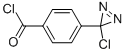Benzoyl chloride, 4-(3-chloro-3H-diazirin-3-yl)- (9CI) CAS#: 104745-66-6