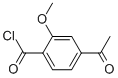 Benzoyl chloride, 4-acetyl-2-methoxy- (9CI) CAS#: 102362-05-0