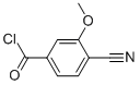 Benzoyl chloride, 4-cyano-3-methoxy- (9CI) CAS#: 102362-01-6