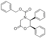 Benzyl (2R,3S)-(-)-6-oxo-2,3-diphenyl-4-morpholinecarboxylate CAS#: 100516-54-9