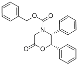Benzyl (2S,3R)-(+)-6-oxo-2,3-diphenyl-4-morpholinecarboxylate CAS#: 105228-46-4