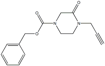 Benzyl 3-oxo-4-(prop-2-ynyl)-piperazine-1-carboxylate CAS#: 234108-42-0