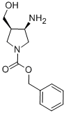 Benzyl cis-3-amino-4-(hydroxymethyl)-1-pyrrolidinecarboxylate CAS#: 252770-09-5