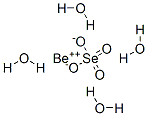Beryllium selenate tetrahydrate. CAS#: 10039-31-3