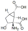 Bicyclo[3.1.0]hexane-2,6-dicarboxylic acid, 2-amino-3-hydroxy-, (1S,2R,3R,5R,6S)- (9CI) CAS#: 259134-85-5