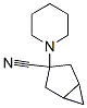 Bicyclo[3.1.0]hexane-3-carbonitrile, 3-(1-piperidinyl)- (9CI) CAS#: 114200-22-5