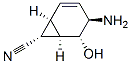 Bicyclo[4.1.0]hept-2-ene-7-carbonitrile, 4-amino-5-hydroxy-, (1alpha,4beta,5alpha,6alpha,7alpha)- (9CI) CAS#: 113236-76-3