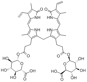 Bilirubin Di-acyl-b-D-glucuronide CAS#: 17459-92-6