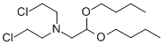 (Bis(2-chloroethyl)amino)acetaldehyde dibutyl acetal CAS#: 102585-23-9