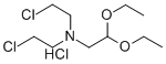 (Bis(2-chloroethyl)amino)acetaldehyde diethyl acetal hydrochloride CAS#: 102585-24-0