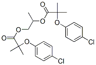 Bis[2-(p-chlorophenoxy)-2-methylpropionic acid]propylene ester CAS#: 14496-66-3