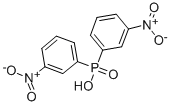 Bis(3-nitrophenyl)phosphinic acid CAS#: 18593-20-9