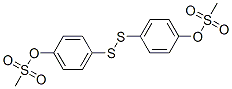 Bis(4-methylsulfonyloxyphenyl) persulfide CAS#: 107014-69-7