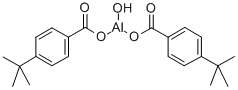 Bis(4-(tert-butyl)benzoato-O)hydroxyaluminium CAS#: 13170-05-3