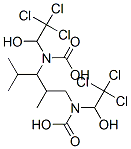 Bis[N-(2,2,2-trichloro-1-hydroxyethyl)carbamic acid]2-methyl-2-propyltrimethylene ester CAS#: 25648-69-5