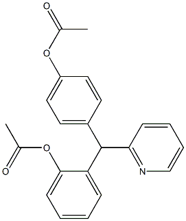 Bisacodyl Related Compound E (20 mg) (2-[(4-Acetoxyphenyl)(pyridin-2-yl)methyl]phenyl acetate) CAS#: 111664-35-8