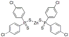 Bis[bis(p-chlorophenyl)phosphinothioylthio]zinc CAS#: 19015-32-8