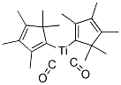 Bis(pentamethylcyclopentadienyl)dicarbonyltitanium(II) CAS#: 11136-40-6