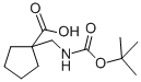 Boc-1-aminomethyl-cyclopentane carboxylic acid CAS#: 204514-22-7