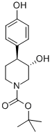 Boc-4-(4-Hydroxyphenyl)-(3s,4s)-3-Piperidinol CAS#: 257938-67-3
