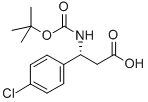 Boc-(R)-3-Amino-3-(4-chlorophenyl)propionic acid CAS#: 479064-93-2