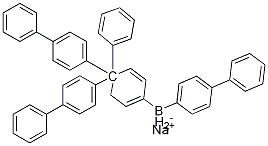 Borate(1-), tetrakis([1,1'-biphenyl]-4-yl)-, sodiuM(1:1) CAS#: 14740-54-6