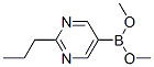 Boronic acid, (2-propyl-5-pyrimidinyl)-, dimethyl ester (9CI) CAS#: 106832-86-4