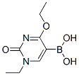 Boronic acid, (4-ethoxy-1-ethyl-1,2-dihydro-2-oxo-5-pyrimidinyl)- (9CI) CAS#: 213971-10-9
