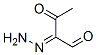 Butanal, 2-hydrazono-3-oxo-, (2Z)- (9CI) CAS#: 258281-33-3