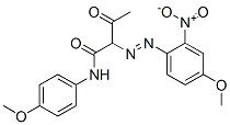 Butanamide, 2-(4-methoxy-2-nitrophenyl)azo-N-(4-methoxyphenyl)-3-oxo- CAS#: 213779-24-9