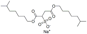 Butanedioic acid, sulfo-, 1,4-diisooctyl ester, sodium salt CAS#: 27136-81-8