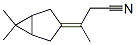 Butanenitrile, 3-(6,6-dimethylbicyclo[3.1.0]hex-3-ylidene)- (9CI) CAS#: 213529-81-8