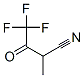 Butanenitrile, 4,4,4-trifluoro-2-methyl-3-oxo- CAS#: 110234-70-3