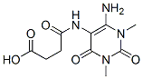 Butanoic  acid,  4-[(6-amino-1,2,3,4-tetrahydro-1,3-dimethyl-2,4-dioxo-5-pyrimidinyl)amino]-4-oxo- CAS#: 109418-96-4