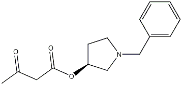 Butanoicacid,3-oxo-,(3S)-1-(phenylmethyl)-3-pyrrolidinylester CAS#: 101930-01-2