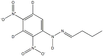 Butyraldehyde 2,4-Dinitrophenylhydrazone-d3 CAS#: 259824-54-9
