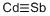 CADMIUM ANTIMONIDE CAS#: 12014-29-8