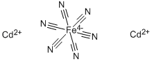 CADMIUM FERROCYANIDE CAS#: 13755-33-4