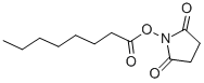 CAPRYLIC ACID N-SUCCINIMIDYL ESTER CAS#: 14464-30-3