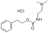 CARBAMIC ACID, (2-(DIMETHYLAMINO)ETHYL)-, PHENETHYL ESTER, MONOHYDROCH LORIDE CAS#: 101491-71-8