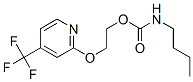 CARBAMIC ACID, BUTYL-, 2-[[4-(TRIFLUOROMETHYL)-2-PYRIDINYL]OXY]ETHYL ESTER CAS#: 257625-14-2