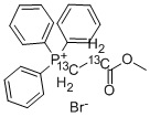 (CARBETHOXYMETHYL-1,2-13C2)TRIPHENYLPHOSPHONIUM BROMIDE CAS#: 109376-35-4