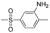 2-METHYL-5-(METHYLSULFONYL)ANILINE CAS#: 1671-48-3